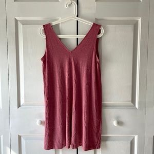 LOFT pink swing dress